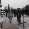 Odsłonięci pamiątkowej płyty memoriałowej zmarłych strażaków